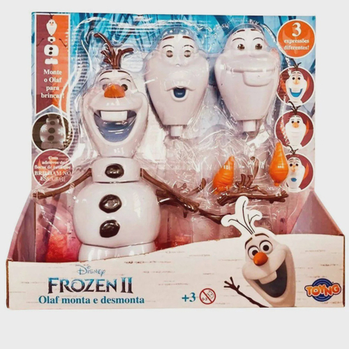 Boneca Disney Frozen 2 Elsa Passeio com Olaf da Mimo 6487 no Shoptime