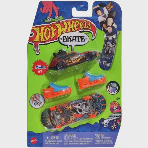 Skate De Dedo Hot Wheels Profissional Tenis Fingerboard