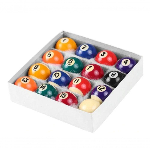 Kit Completo Jogo De Bola De Sinuca Snooker Bilhar 52mm C/16 Pcs Fachada E  Numeradas em Promoção na Americanas