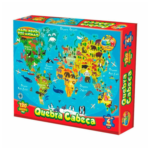 Quebra cabeca Animais e Filhotes - JottPlay - Compre brinquedos