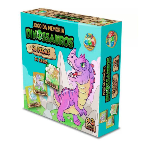 Jogo da memória Dinossauro - Ludopia