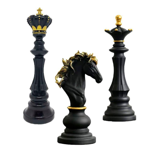 LL' s Store - Peças Xadrez Decorativo Bispo / Cavalo / Peão / Torre - R$  15,00 Rainha / Rei - R$ 20,00 Cores Variadas.