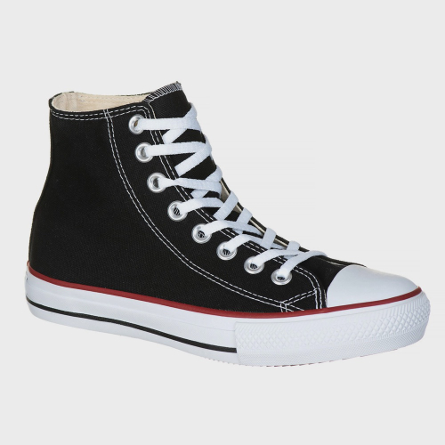 Tênis All Feminino Star Classic Chuck Taylor Cano Alto Preto no