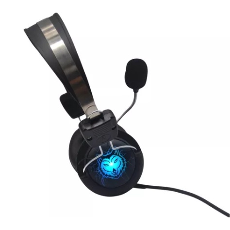 Headset Fone De Ouvido Gamer rgb Profissional V12 Entrada P12 e