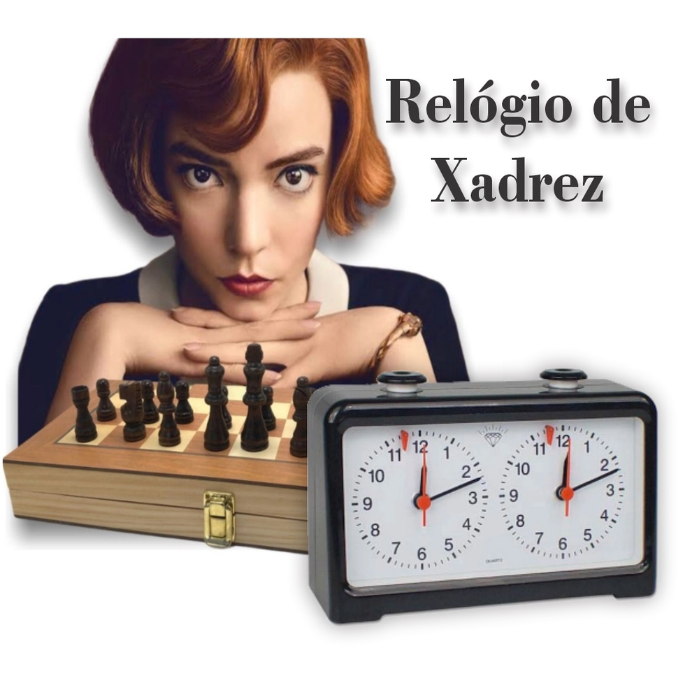 Relógio De Xadrez chess clock no Shoptime