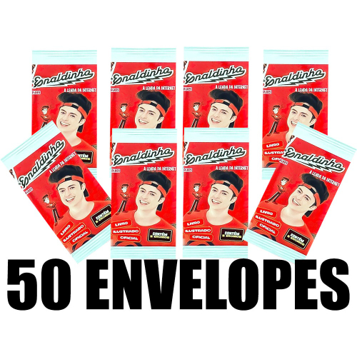 Livro - KIT ÁLBUM DO ENALDINHO + 50 FIGURINHAS: A LENDA DA