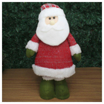 Boneco de Papai Noel em Pé com Guirlanda Rosto de Elfo 75cm em Promoção na  Americanas