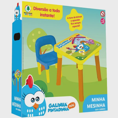 Jogo Tapa Na Mesa Galinha Pintadinha Nig