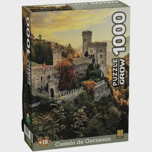 Quebra Cabeça - Castelo Na Montanha - 260 Peças, Nig Brinquedos