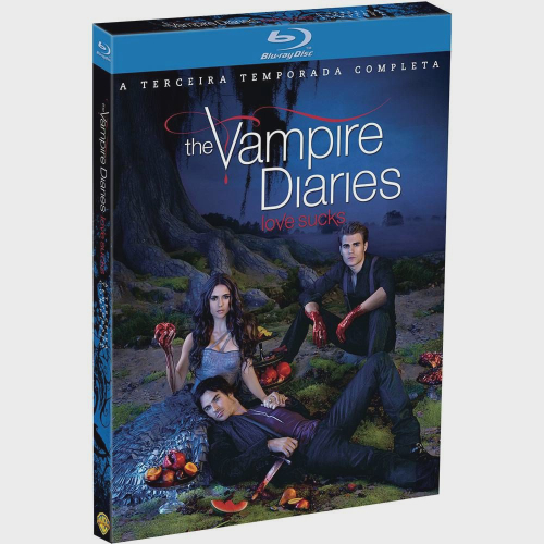 Dvd The Vampire Diaries - Os Diários do Vampiro - Série Completa