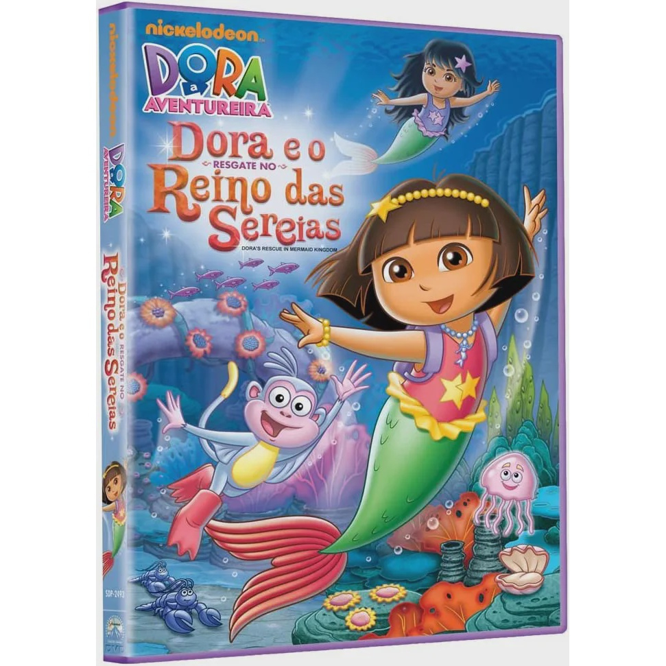 Dora A Aventureira Dora E O Resgate No Reino Da Sereias dvd original  lacrado em Promoção na Americanas