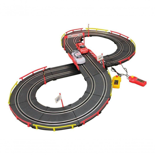 Auto Pista Turbo Run Circuito Oval - Dm Toys