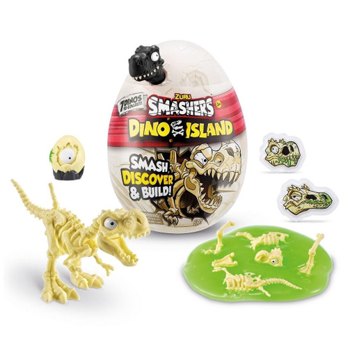 Ovo Dino Ilha Dos Dinossauros Smashers Gigante 25 Surpresas