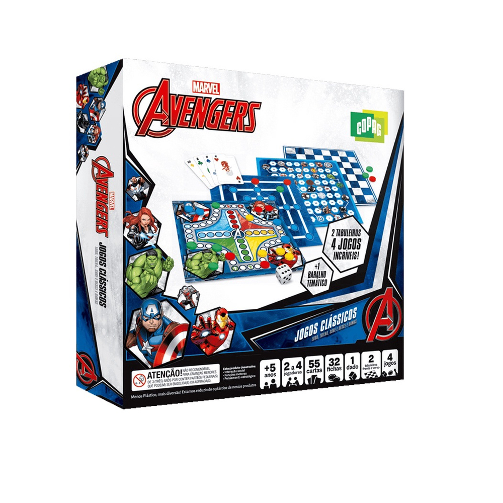 Jogo de Cartas Uno - Uno Flip Marvel