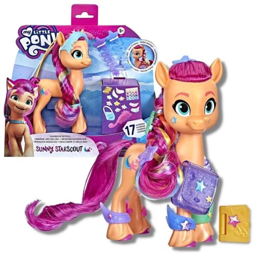 Figura - My Little Pony - A New Generation Grandes Amigos do Filme - Izzy  Moonbow - Hasbro