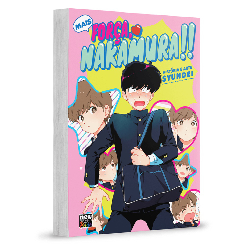 Força Nakamura! (mangá) - volume único - Novo/Lacrado