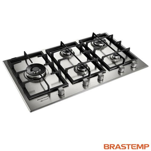 Cooktop De Indução Brastemp 4 Bocas Preto Bdj77be – 220 Volts