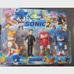 Boneco Sonic The Hedgehog Kit 5 Personagens Candide 3440 em Promoção na  Americanas