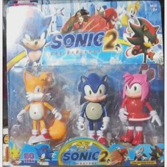 Kit 5 Bonecos Turma do Sonic 16 cm Action Figure em Promoção na Americanas