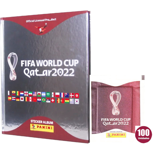 50 Figurinhas Sem Repetição Copa do Mundo Qatar 2022 em Promoção na  Americanas