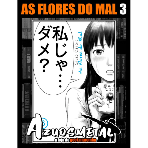 As Flores do Mal (Aku no Hana) - Vol. 3 Mangá: NewPOP - Mangá - Magazine  Luiza