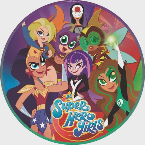 Fantasia Arlequina Infantil Curta - Super Hero Girls