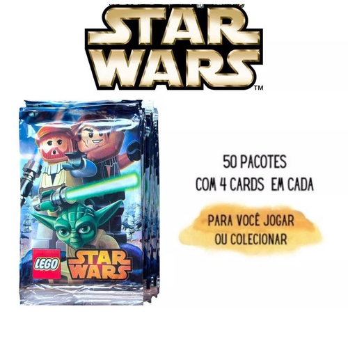 Kit 200 Cards Roblox = 50 Pacotinhos Figurinhas Coleção Bafô