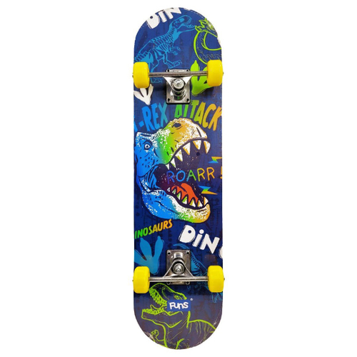 Pista rampa skate de dedo Ilustrada Finger Board Mini Skate Half