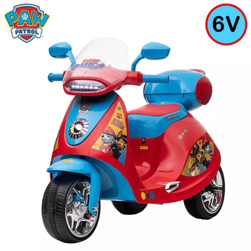 Mini Moto Infantil Elétrica 3 Rodas com Pedal Triciclo Passeio Movido a  Bateria 6V Recarregável Até 20 kg Bivolt Motoca Scooter Motocicleta Som e  luzes Azul Dia das Crianças - Baby Style