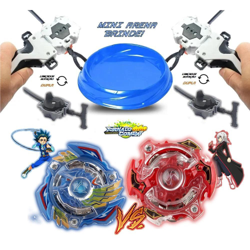 Beyblade Burst Metals C/lançador Victory Valtriek V2 Valt em Promoção na  Americanas