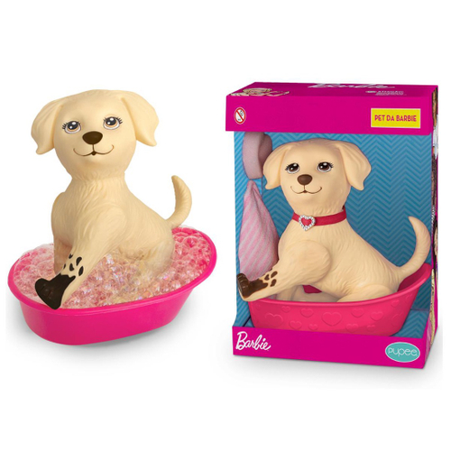 BONECA BARBIE COM CENARIO E ANIMAL PET SHOP GRG90