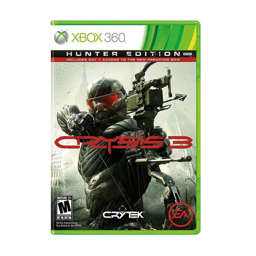 Jogo Crysis 3 Hunter Edition Xbox 360 e Xbox One na Americanas