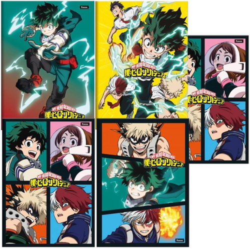 Kit 10 Adesivos Personagens Anime Boku no Hero My Hero Academia