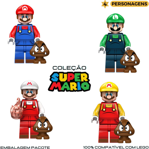 Brinquedo Infantil Coleção Jogo Super Mario Bros em Promoção na Americanas