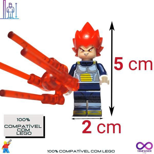 Goku - Boneco Bloco de Montar - Stocktoys