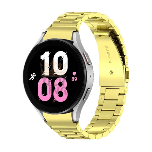 Pulseira 3 Elos Metal Im Para Galaxy Watch 5 40Mm E 44Mm no Shoptime