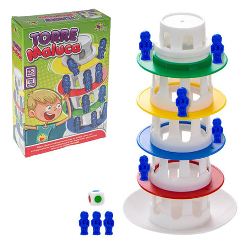 Brinquedo Jogo Torre Maluca Caiu Perdeu Jogo De Estratégia - Alfabay - Cubo  Mágico - Quebra Cabeças - A loja de Profissionais e Colecionadores!