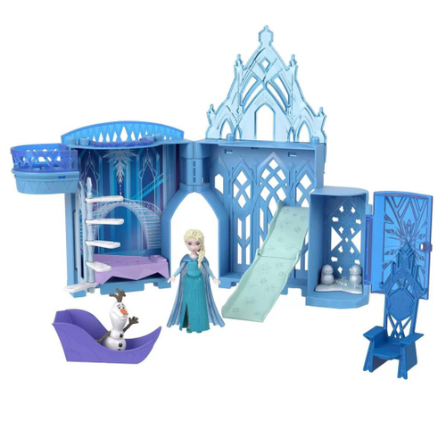 Boneca Elsa Frozen Gigante 55cm Articulada Roupas de Tecido Baby