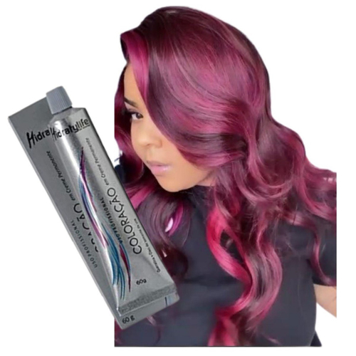 Tinta Temporária para Cabelo Roxo Neon - 135ml