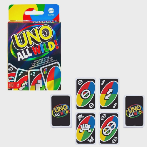 Jogo De Cartas Uno All Wild Mattel - HHL33