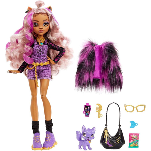 Clawdeen Boneca Infantil Monster High Brinquedo Mattel - Loja Zuza  Brinquedos