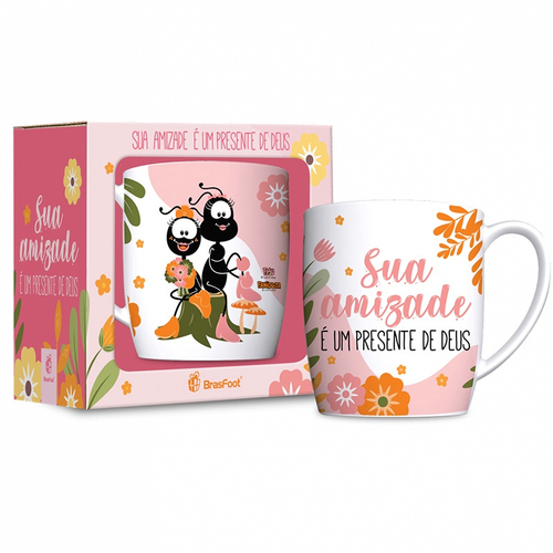 Caneca Religiosa Presente Cristãos Evangélicos e Católicos