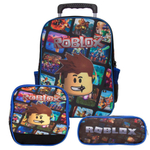 Mochila Roblox Domino's Rodinhas Lancheira Estojo Kit em Promoção na  Americanas