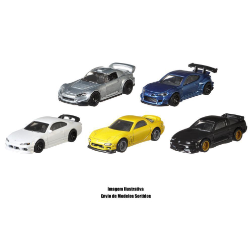 Kit com 5 carrinhos Hot Wheels Mattel - Modelos sortidos sem repetição em  Promoção na Americanas