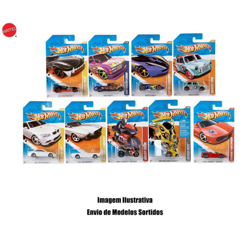 Carrinhos Hot Wheels Sortidos Com 12 Unidades - Mattel na Americanas  Empresas