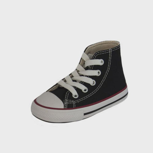 Tenis All Star Preto Cano Baixo - Planeta Baby