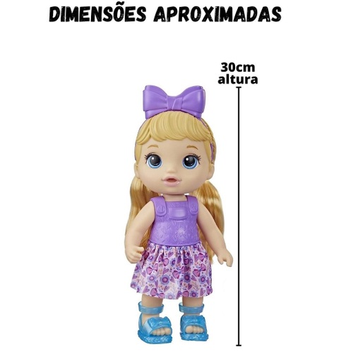 Baby Alive SUDSY STYLING Loira F5112 Boneca Bebê Salão de Beleza