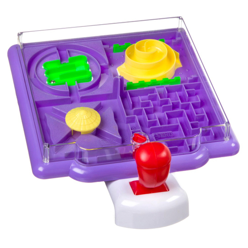 Jogo do labirinto feito de Lego