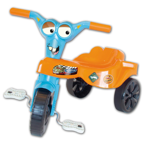 Triciclo Infantil Tico Tico Motoca Baby Girl Adesivo e Acessórios