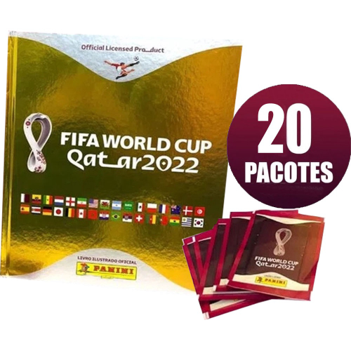 50 Figurinhas Sem Repetição Copa do Mundo Qatar 2022 em Promoção na  Americanas